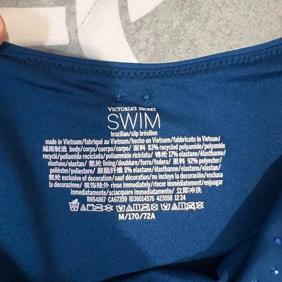 Victoria's Secret Essential Diamanté Brazilian bikini and top - Picture 3 of 4